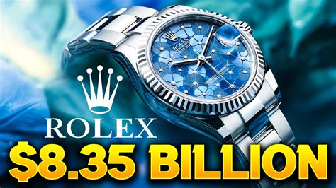 how much is the rolex company worth|rolex revenue 2023.